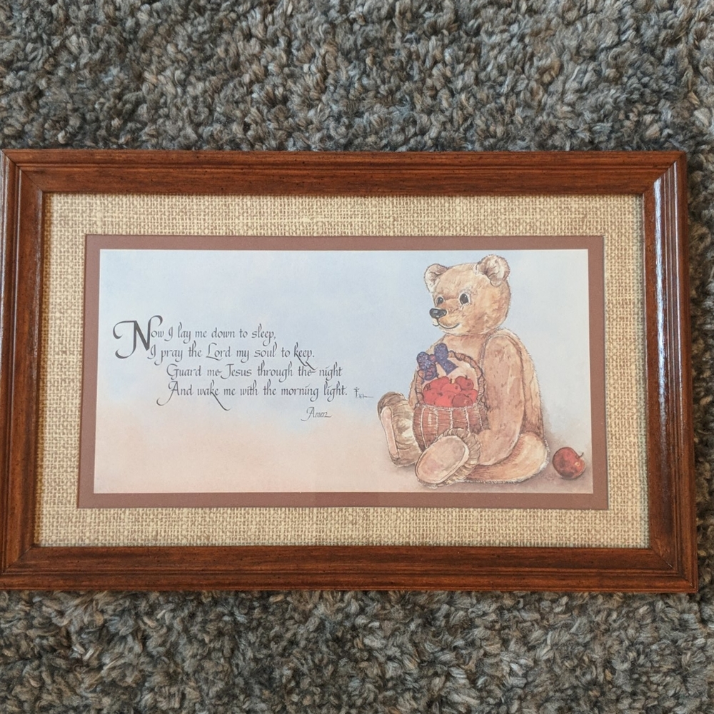 Teddy Bear dreams wall art
